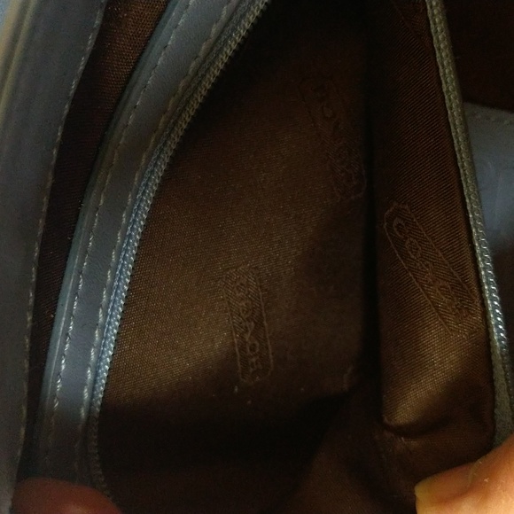 Vintage Coach Legacy Backpack in Light Blue - Picture 7 of 16